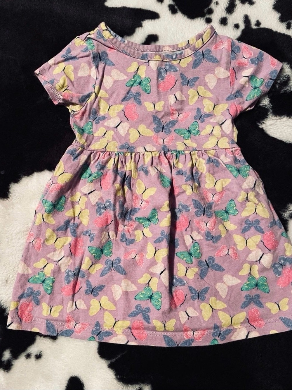 Wonder Nation Butterfly Toddler Dress Size 18 Months